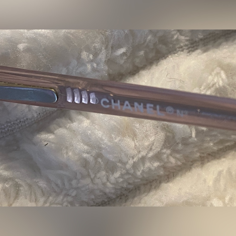 Chanel Rimless Sunglasses Coco Mark Gradient purple 57 18 130 - Picture 3 of 6